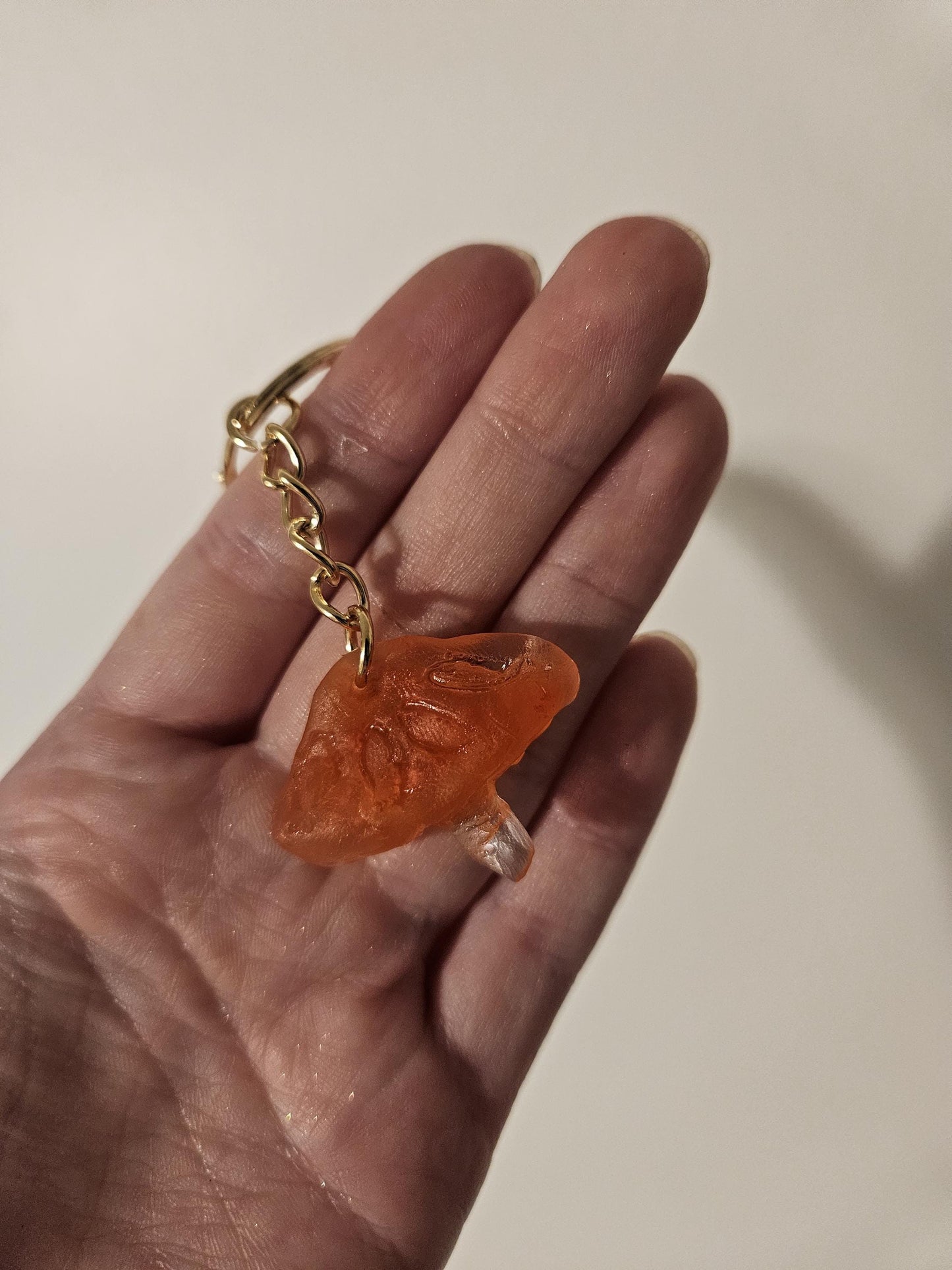 Custom Mushroom Keychains Personalized Color Original Mold Fall Gift