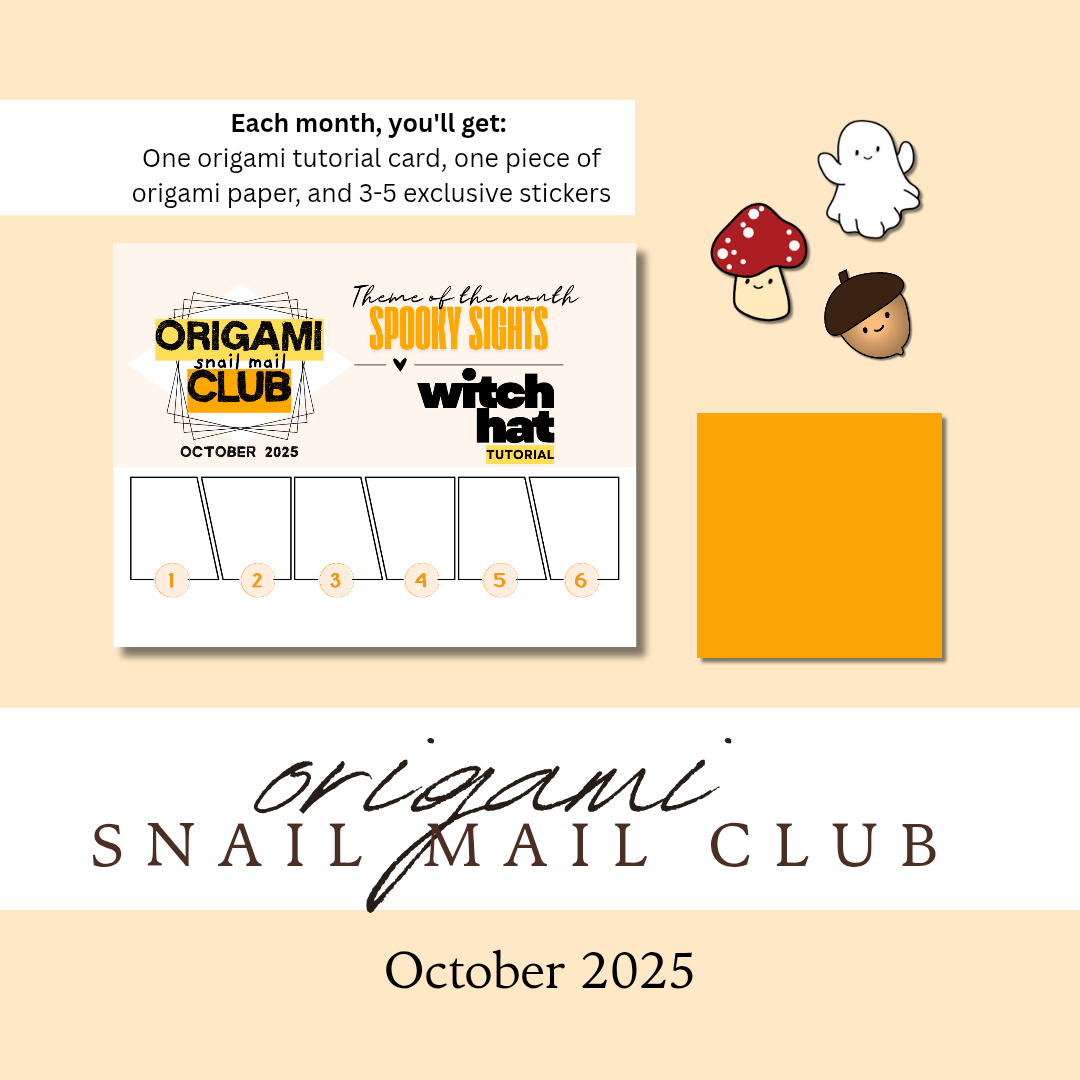 Origami Snail Mail Club