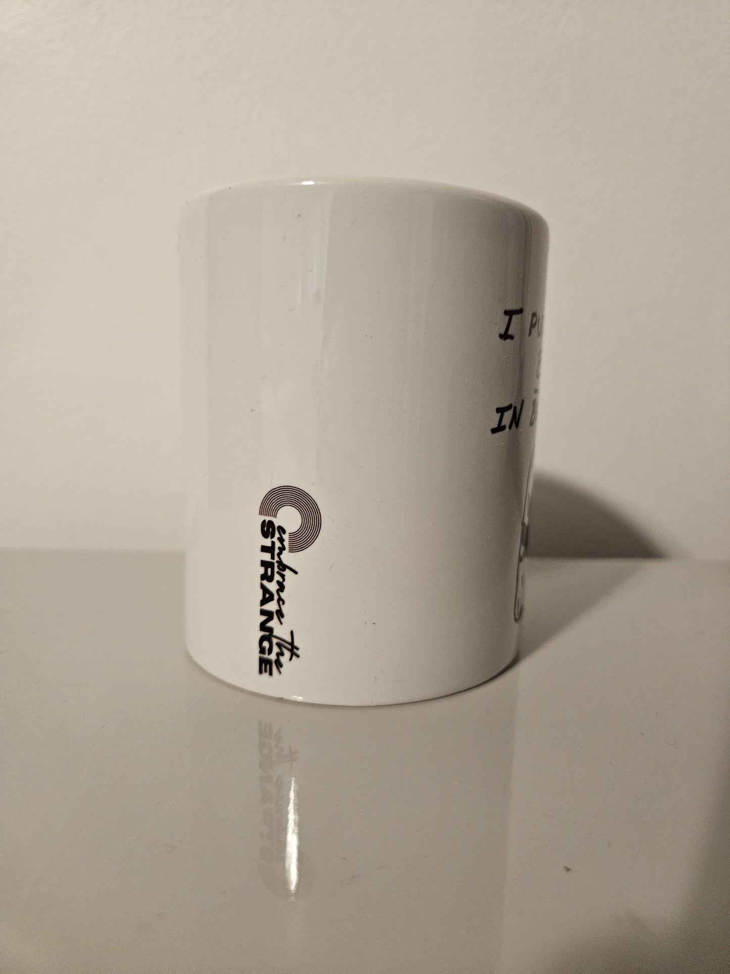 Ghost Reading I put the BOO in bookworm Halloween Mug Book Lover Gift