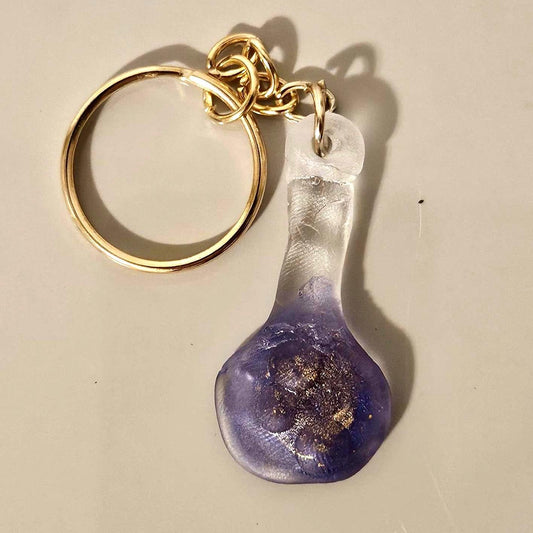 Custom Halloween Potion Bottle Keychain: Personalized Color Gift