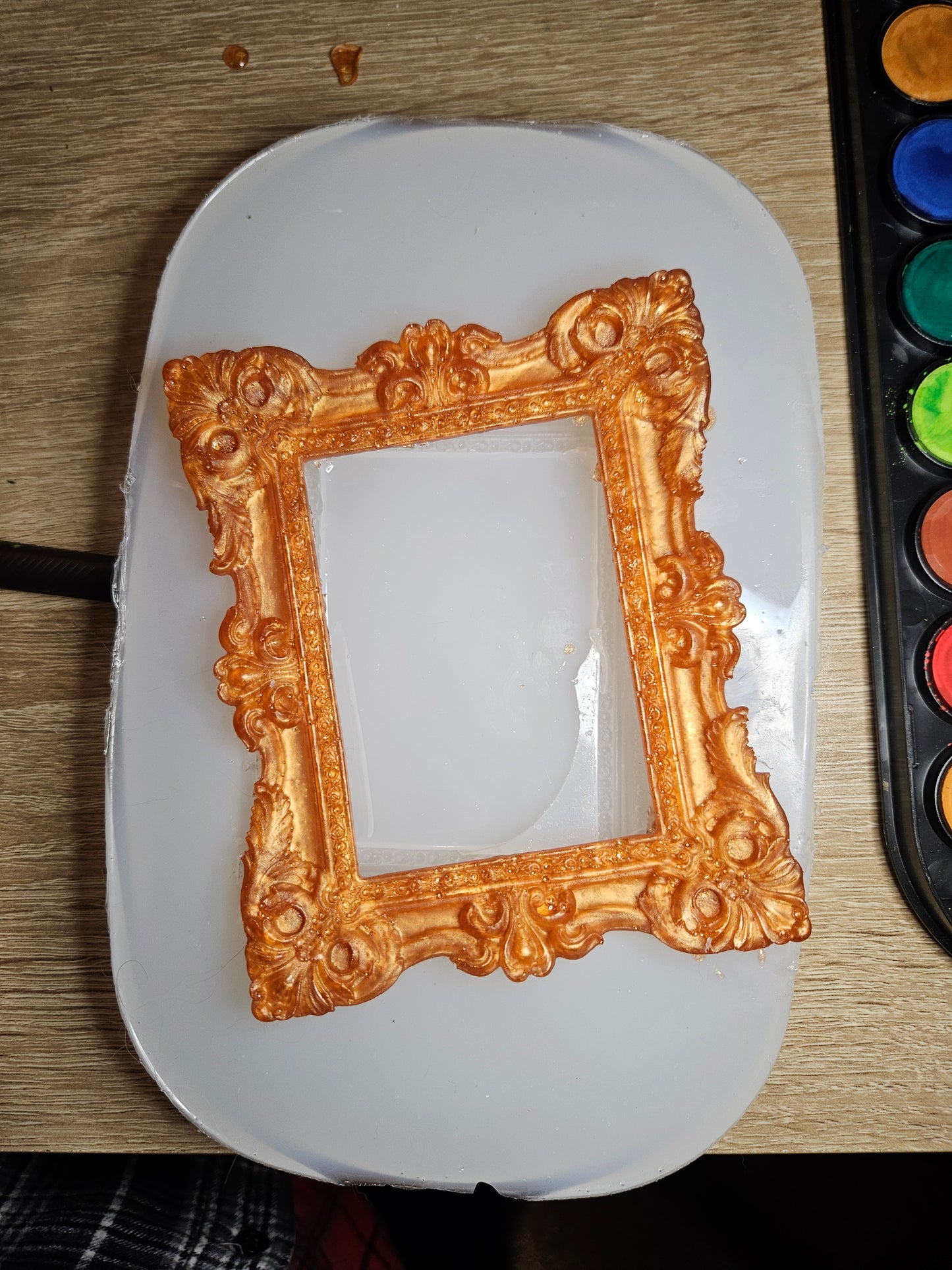 ACEO Frame Silicone Mold for Clay or Resin