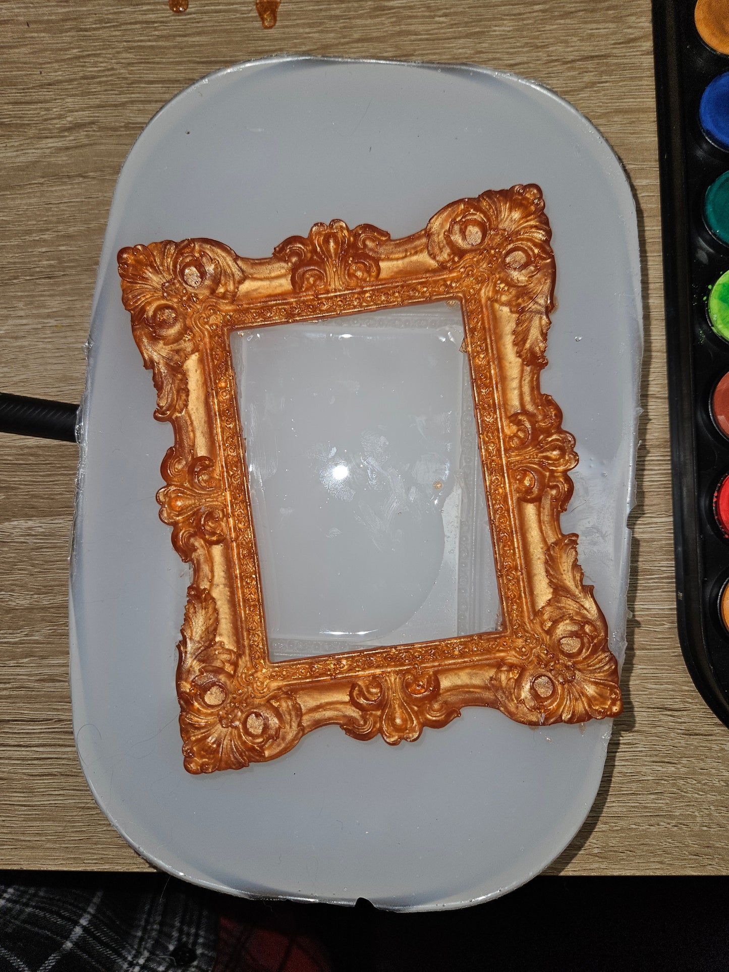 ACEO Frame Silicone Mold for Clay or Resin