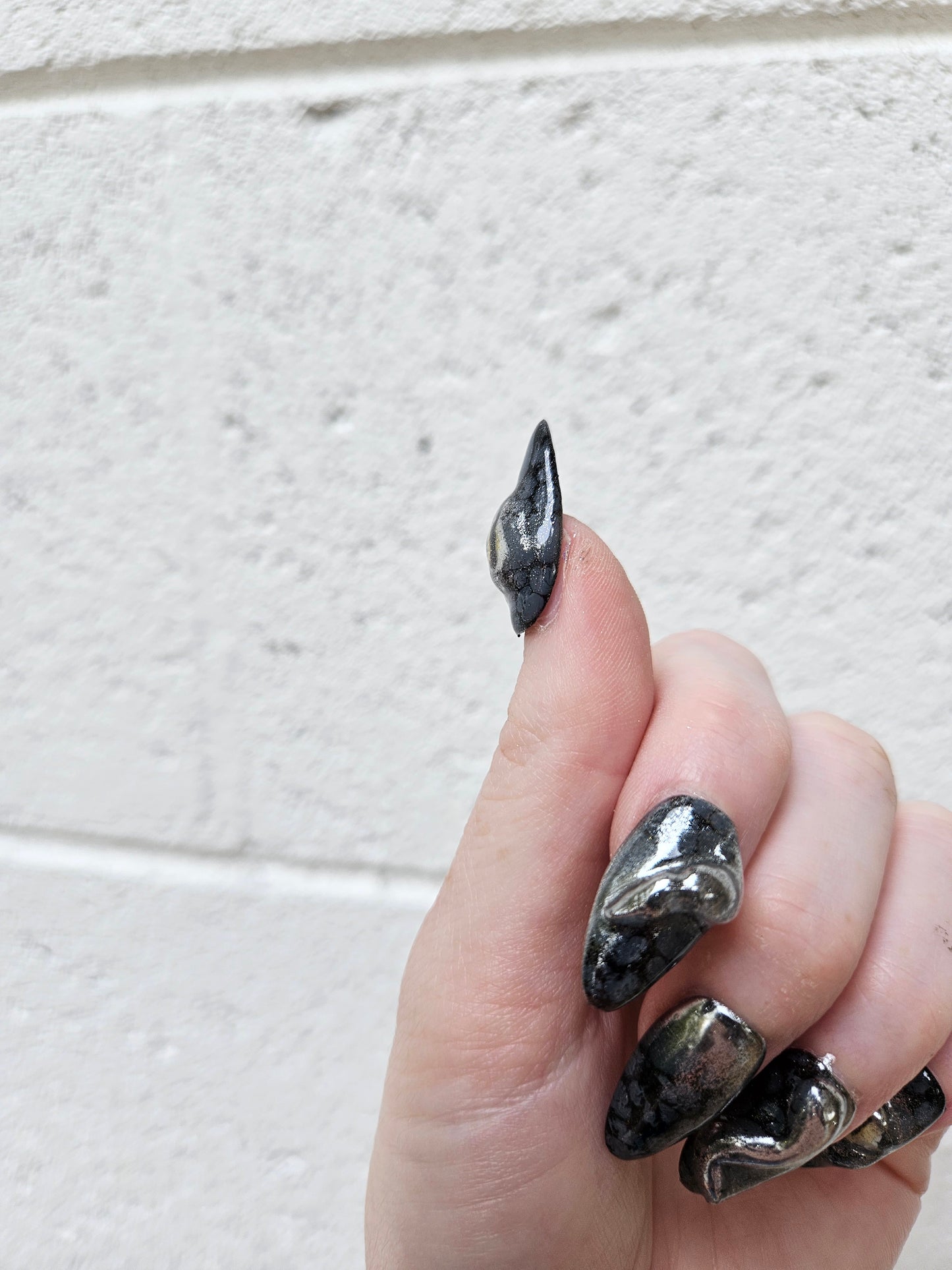 3D Dragon Eye Almond Shaped Press On Nail Set