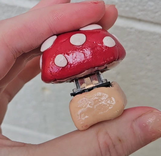 Mushroom Keycap Fidget Desk Toy