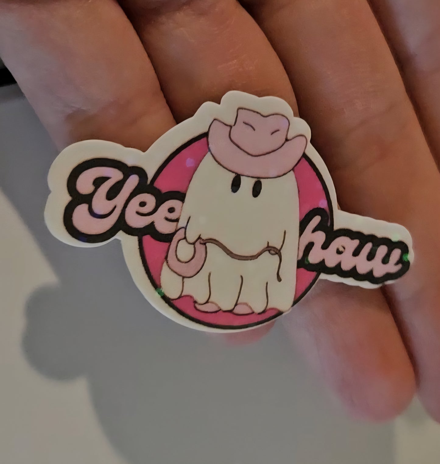 Vinyl Waterproof Holographic Halloween Stickers with Cute Original Designs