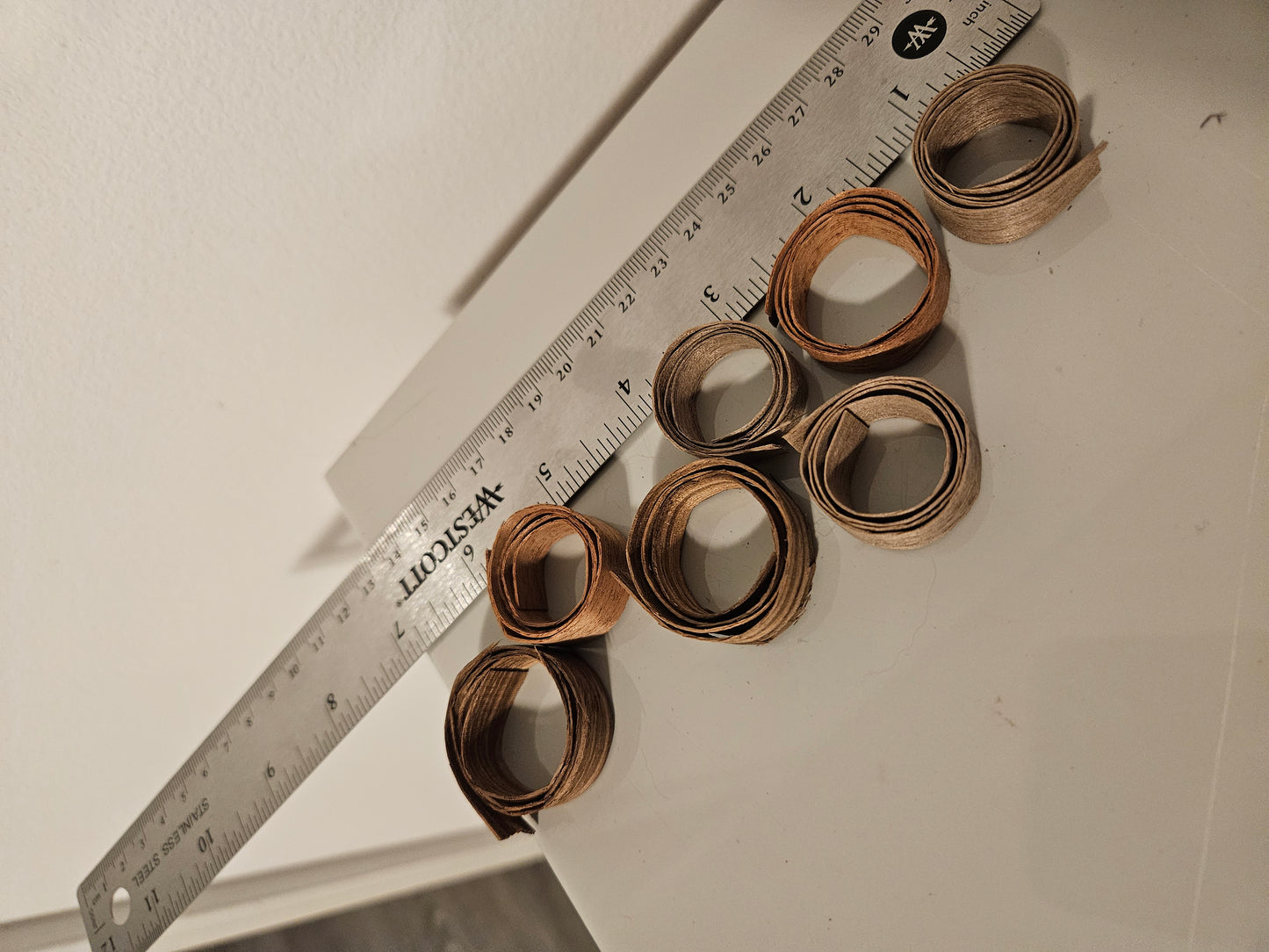 Pre-Coiled Bentwood Ring Blanks